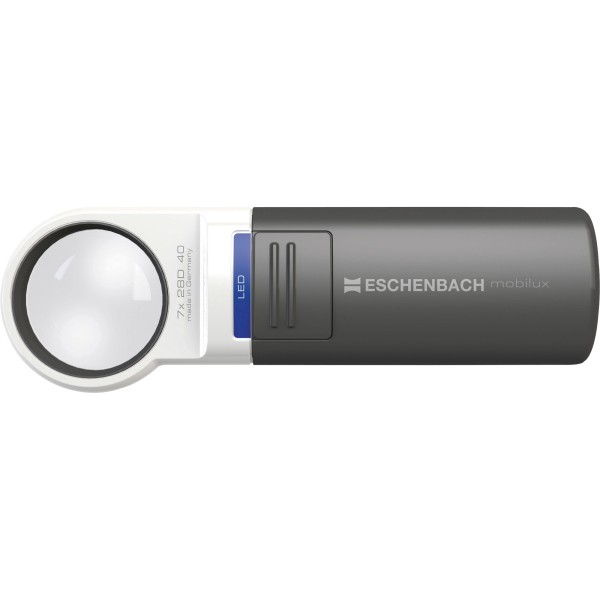 Eschenbach Handlupe 15117 LED Vergrößerungsfaktor 7x Ø35mm