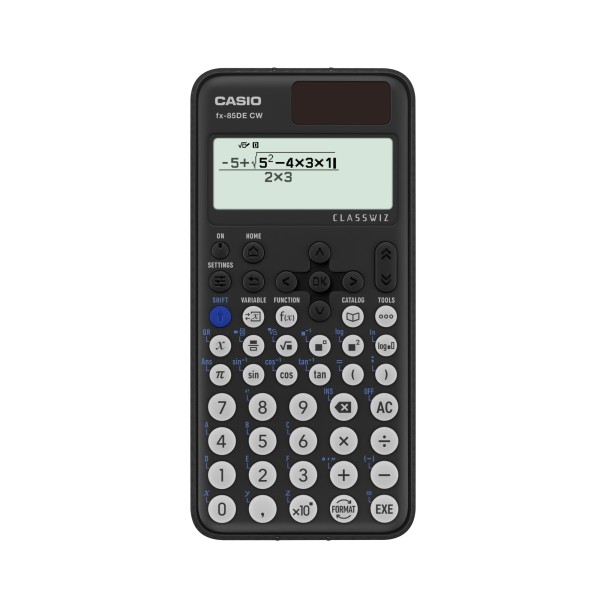 CASIO Schulrechner FX-85DECW-W-ET Solar/Batterie