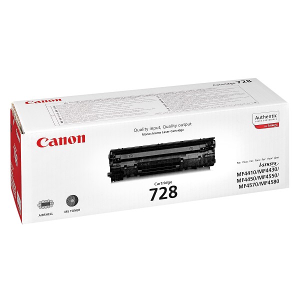 Canon Toner 3500B002 728 2.100 Seiten schwarz