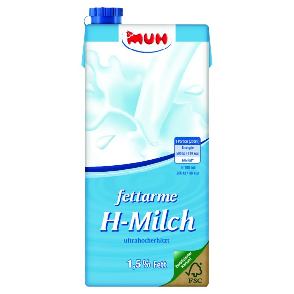 MUH H-Milch 588652 1,5Prozent 1l 12St.