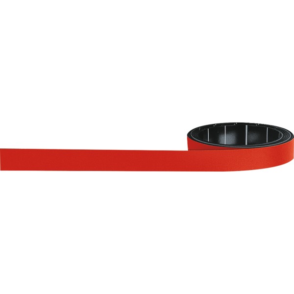 magnetoplan Magnetband 1261006 1mx10mm rot