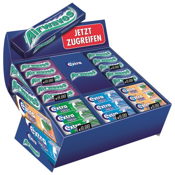 WRIGLEY'S EXTRA Kaugummi 457300 Topseller sortiert 42St.