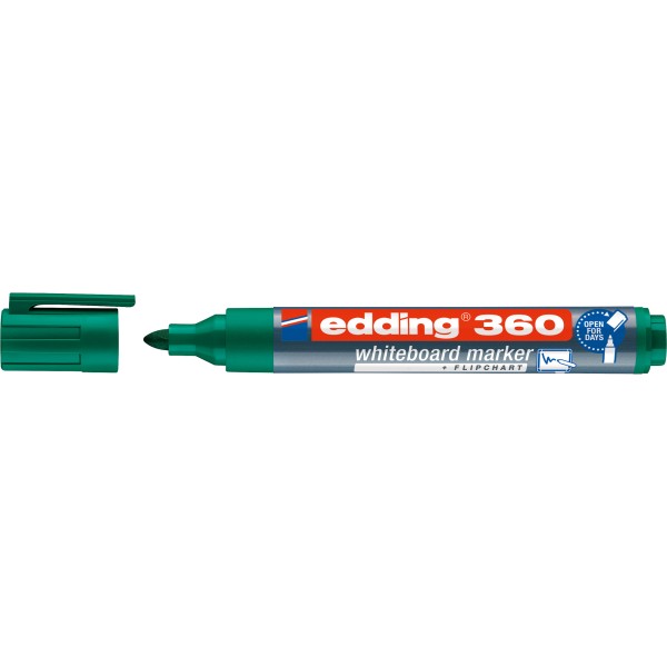 edding Boardmarker 360 4-360004 1,5-3mm Rundspitze nachfüllbar gn