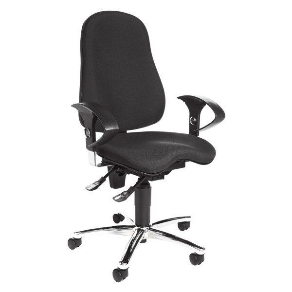 TOPSTAR Bürodrehstuhl Sitness® 10 SI59UG20 max. 110kg schwarz