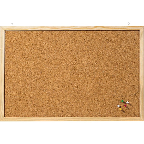 Franken Korktafel CC-KT8012E 120x80cm Naturrahmen