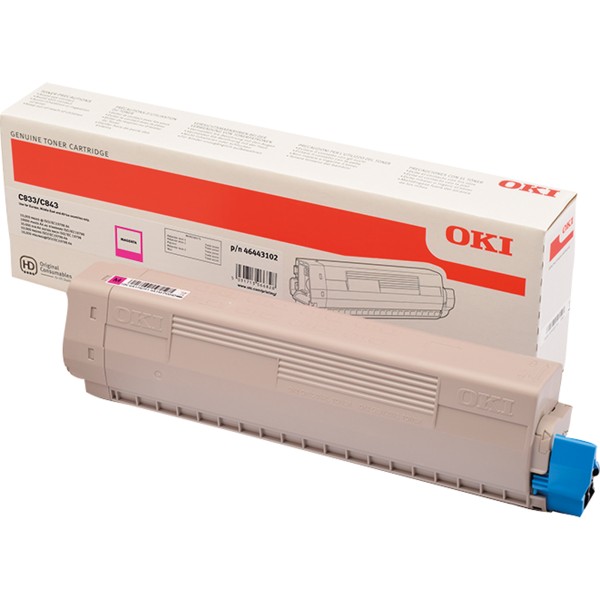 OKI Toner 46443102 10.000Seiten magenta
