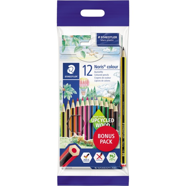 STAEDTLER Farbstift Noris colour 61 SET6 sortiert 12 St./Pack.