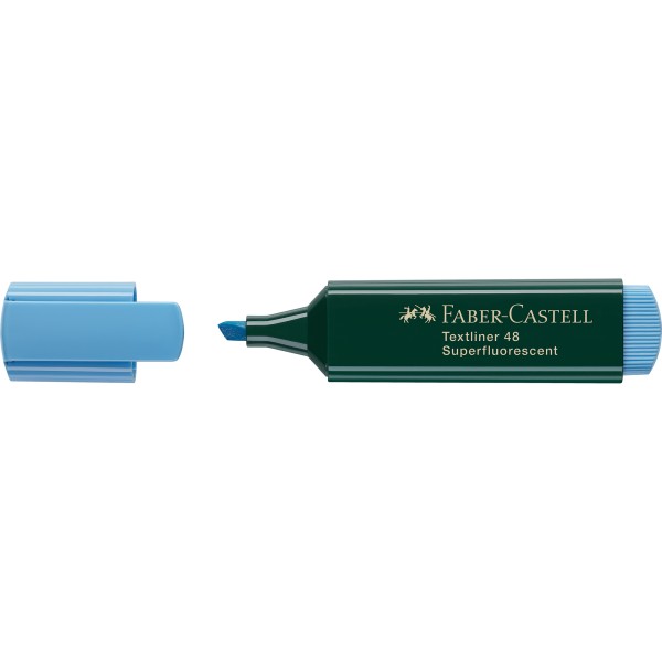 Faber-Castell Textmarker TEXTLINER 48 154851 1-5mm blau