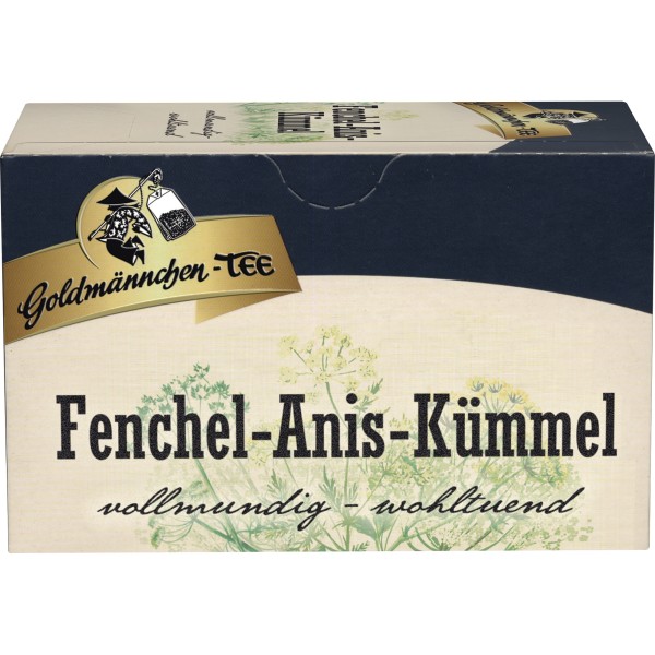 Goldmännchen Tee 4480 Fenchel-Anis- Kümmel 20 St./Pack.