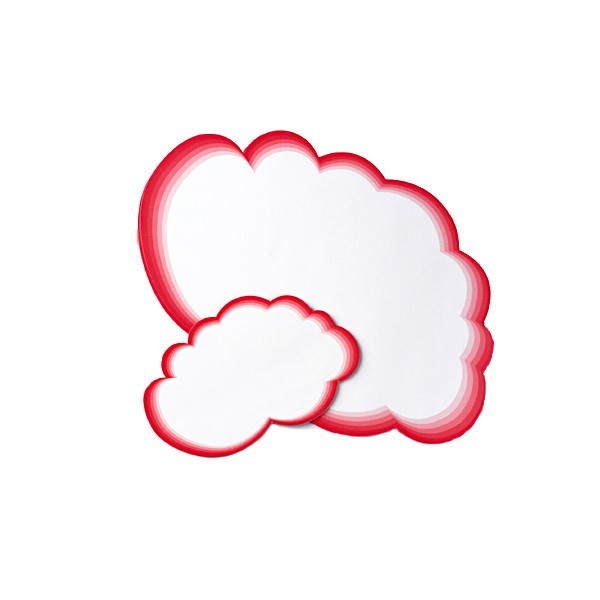 Legamaster Moderationskarten Wolken