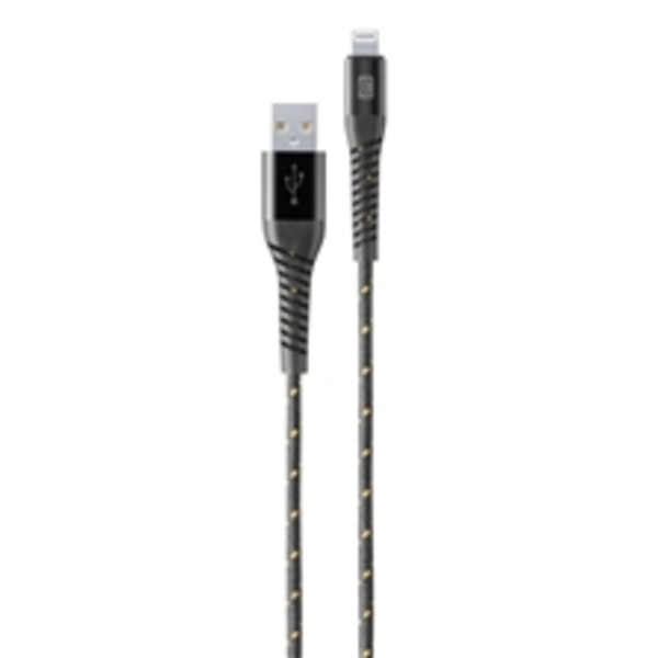 cellularline Kabel USB-A/Lightning TETRACABMFI1MK 1,2m sw