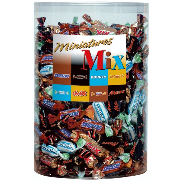 MARS Schokolade Miniatures Mix 32639 3.000g