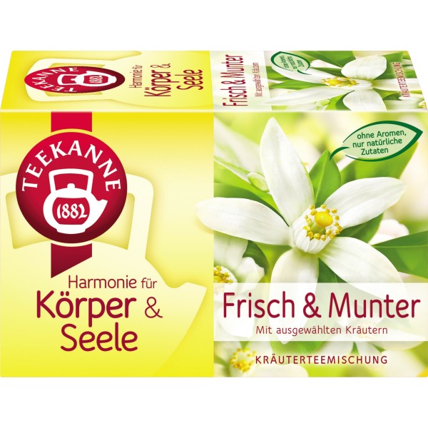 Teekanne Tee Frisch & Munter 6673 20 St./Pack.