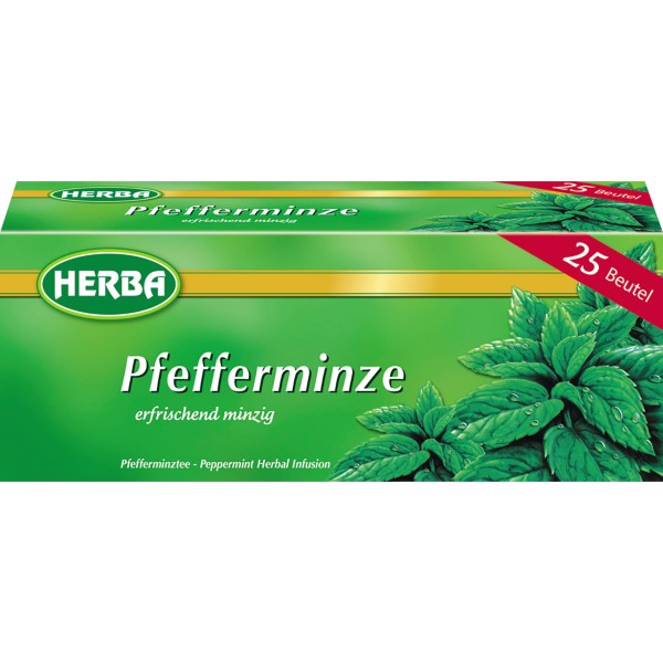 HERBA Tee Pfefferminze 7669 25 St./Pack.