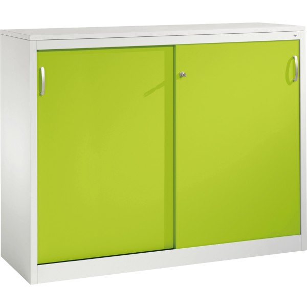 C+P Akten-Sideboard 21571200S10246 2x3OH 1200x1600x500mm lgr/cgn