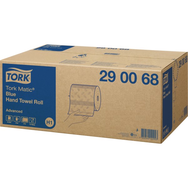 Tork Rollenhandtuch Tork Matic 290068 150m blau 6 St./Pack.