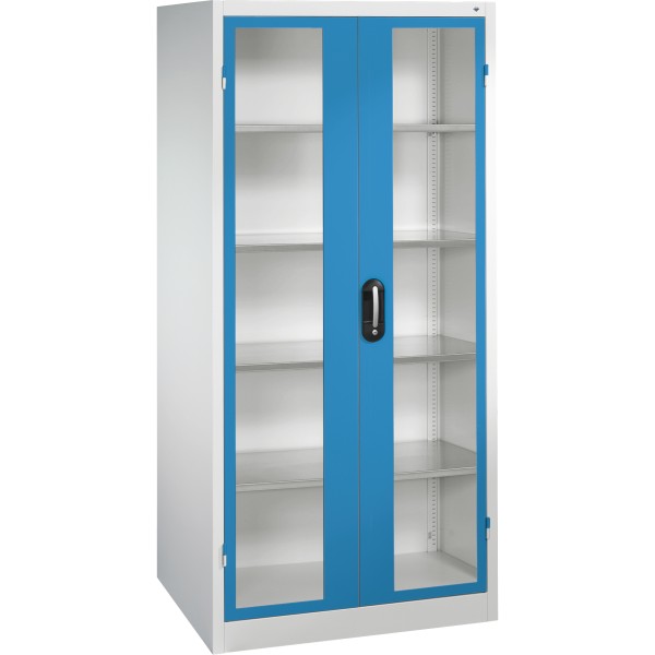 C+P Werkzeugschrank 8922055S10007 Fenstertür 1950x930x600mm lgr/lbl
