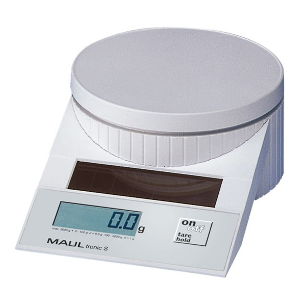 MAUL Briefwaage MAULtronic S 1515002 Solar 2/5g 5kg ws