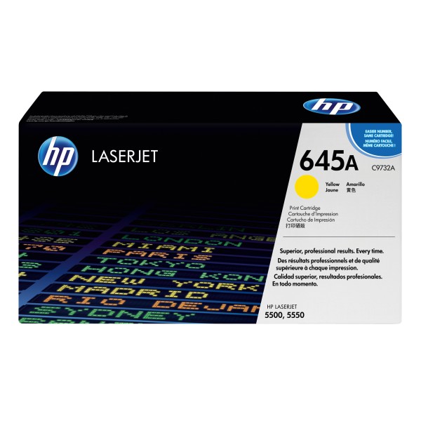 HP Toner C9732A 645A 12.000Seiten gelb