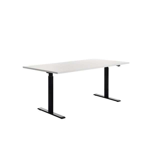 TOPSTAR Schreibtisch E-Table TTS18080SW 180x80cm sw/ws