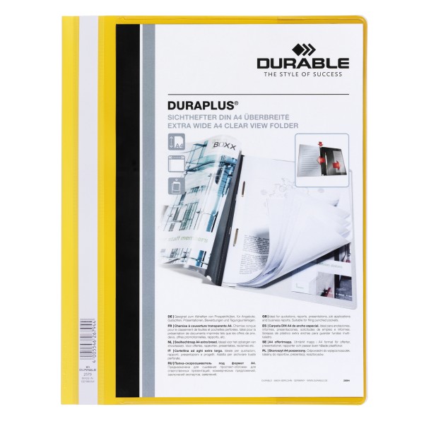 DURABLE Angebotshefter DURAPLUS 257904 A4 gelb