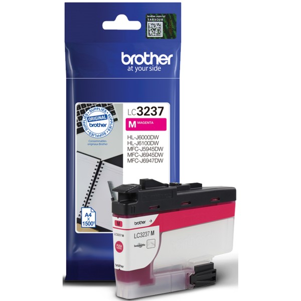 Brother Tintenpatrone LC3237M 1.500Seiten magenta