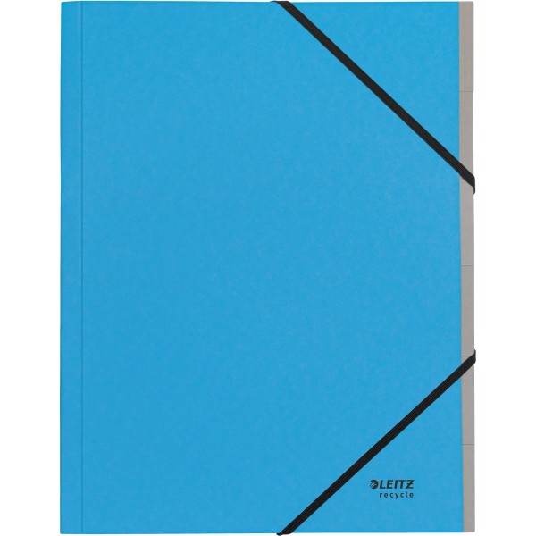 Leitz Ordnungsmappe Recycle 39140035 A4 6Fächer blau