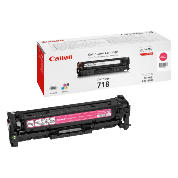 Canon Toner 2660B002 718 2.900 Seiten magenta