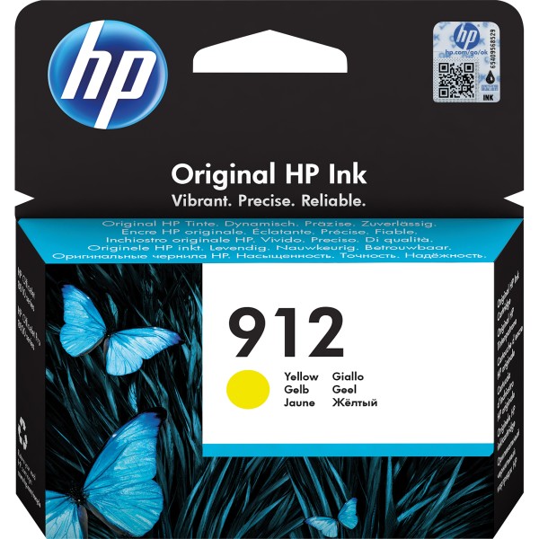 HP Tintenpatrone 3YL79AE 912 315Seiten gelb