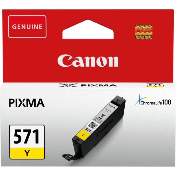 Canon Tintenpatrone 0388C001 CLI-571Y 7ml gelb