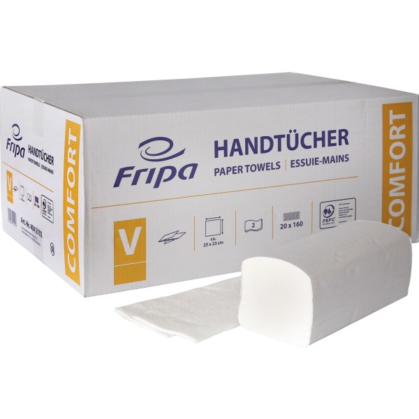 Fripa Papierhandtuch Comfort 4042102 25x23cm 20x160Bl.