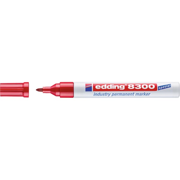 edding Permanentmarker 8300 4-8300002 rot