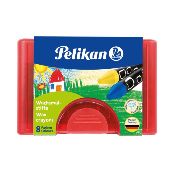 Pelikan Wachsmalstift 665/8 WF 723148 sortiert 8 St./Pack.