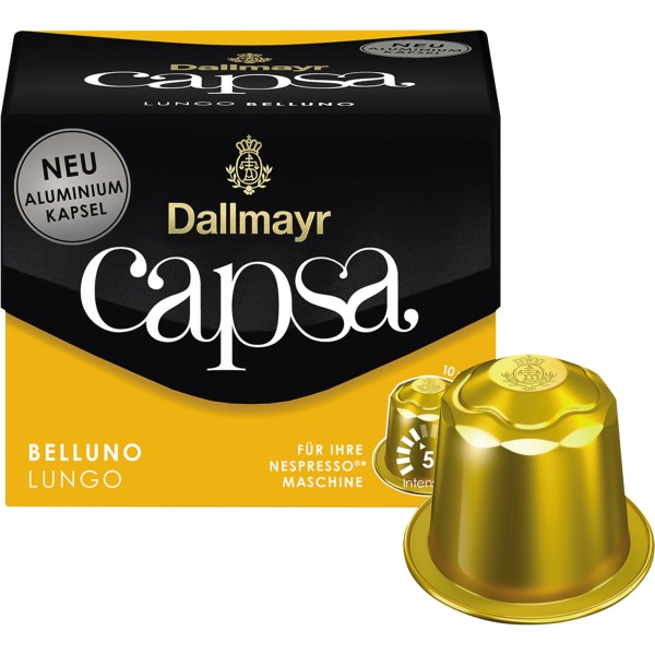 Dallmayr Kaffeekapsel capsa Lungo Belluno 105000000 10 St./Pack.