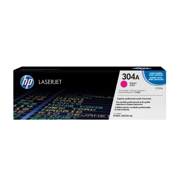 HP Toner CC533A 304A 2.800Seiten magenta