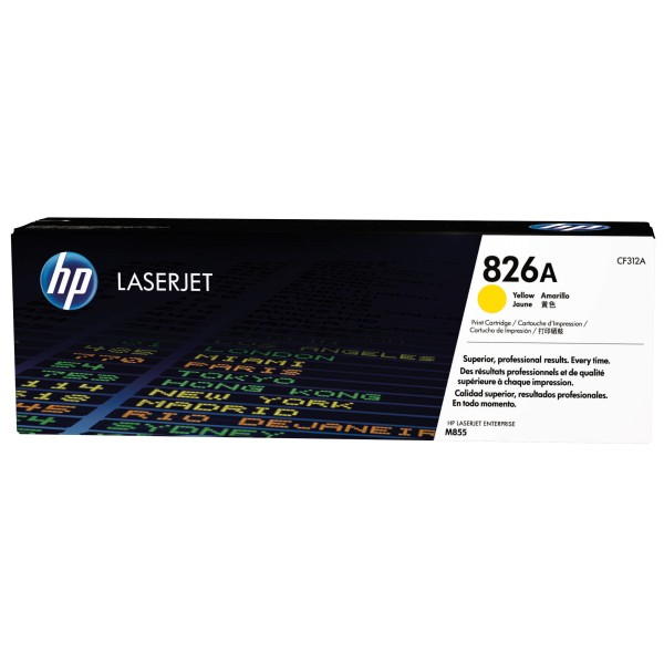 HP Toner CF312A 826A 31.500Seiten gelb
