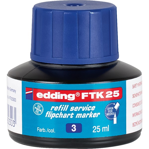 edding Nachfülltusche 4-FTK25003 25ml blau