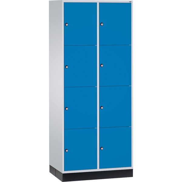 C+P Schließf.schrank 8470203S10002 8Fächer 1950x820x600mm lgr/ebl
