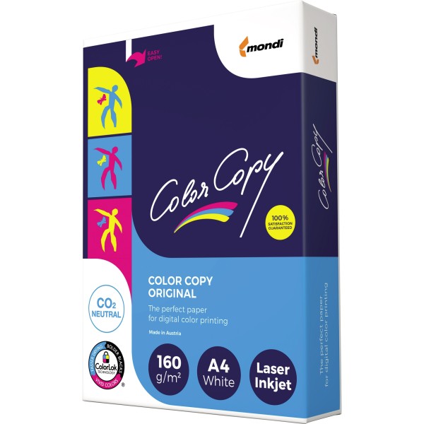 Color Copy Kopierpapier 2100005108 DIN A4 160g weiß 250 Bl./Pack.