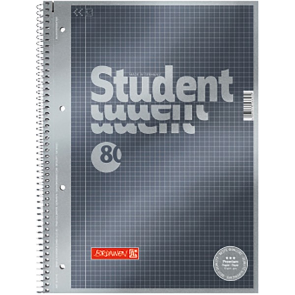 BRUNNEN Collegeblock Premium 1067142 DIN A4 kariert